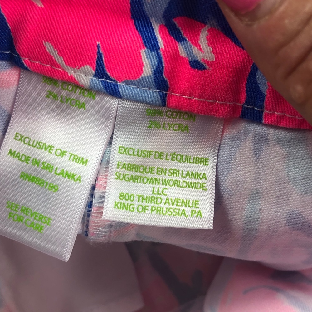 FLASH SALE!! NWT Lilly Pulitzer Stretch Short - Picture 7 of 8